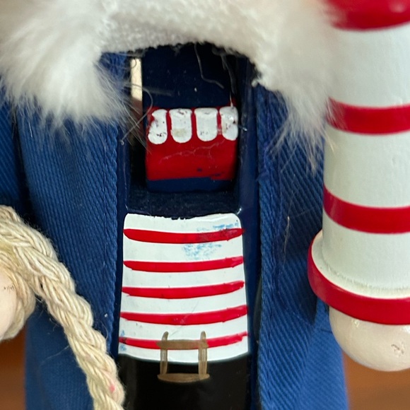 Sailor Nutcracker Anchor Lighthouse Nautical Holiday Christmas Outer Banks Beach - Picture 9 of 11